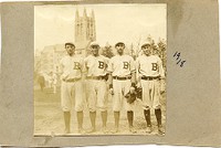 Four members of 1918 baseball team