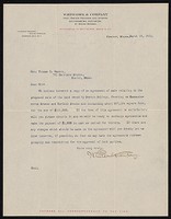 Massachusetts and Norfolk avenue property sale correspondence
