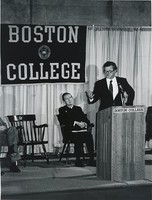 Kennedy, Edward M. (Edward Moore) at 50th anniversary of Boston College Law School