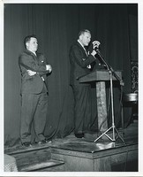 Lodge, Henry Cabot speaking at International Affairs lecture