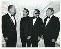 Wessell, Nils Yngve with James P. O&#39;Neill, J. Donald Monan, and Thomas J. Galligan, Jr.