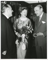 Eliot, T. S. (Thomas Stearns) and Valerie Eliot with Michael Walsh