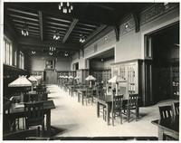 Gasson Hall interior: Honors Library by Clifton Church