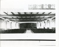 Bapst Library interior: old auditorium