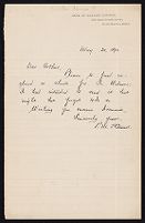 Image: Correspondence, 1890-1931, undated