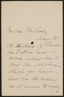 Letter, June 20, 1901, Augustus Saint Gaudens to James Jeffrey Roche