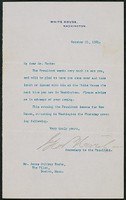 Letter, October 21, 1901, Theodore Roosevelt to James Jeffrey Roche
