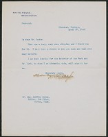 Letter, April 17, 1903, Theodore Roosevelt to James Jeffrey Roche