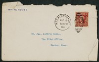 Envelope, August 13, 1904, Theodore Roosevelt to James Jeffrey Roche
