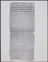 James Jeffrey Roche obituary, Boston Traveler, undated