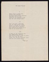 Image: "For Anne Gregory," poem, 1930 September