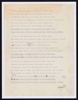 Image: "The Withering of the Bough," poem, undated