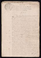 Image: Spanish legal documents, 1663 - 1842, 1663-1842