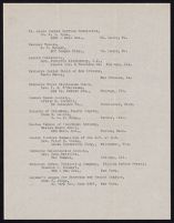 Image: Mailing list, undated