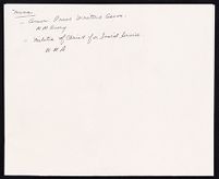 Image: Membership cards, 1910, 1912