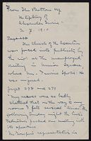 Image: "Church of Ascension," notes, undated