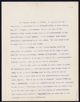 "Political Economy," notes