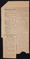 Image: "Prohibition," notes and newspaper clippings, approximately 1928
