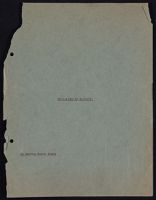 Image: "Socialism at Harvard," manuscript draft, undated