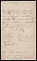 Image: "The Twofold Character of Wealth," notes, undated