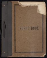 Image: New England Deaconess Hospital (NEDH) scrapbook and list of cuts, approximately 1912-1917