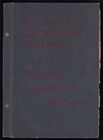 Image: Warren F. Cook New England Deaconess Hospital (NEDH) and Palmer Memorial Hospital scrapbook, 1929-1933