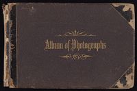 Image: Photograph album, 1890, undated