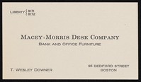 Macey-Morris Desk Co.