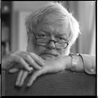 Michael Longley at home, Belfast