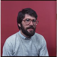 Gerry Adams, portraits, inside Sinn Fein office, Falls Road, Belfast