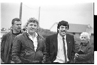 Andy Tyrie with Jimmy Craig, Ulster Defense Association leader