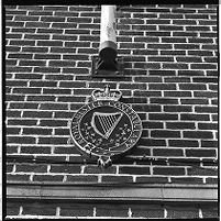 Royal Ulster Constabulary (RUC) crest on building