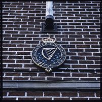 Royal Ulster Constabulary (RUC) crest on building