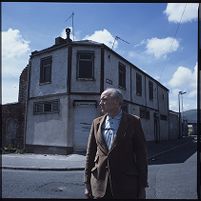 Gusty Spence, Malvern Bar, Belfast