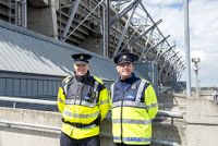 International Eucharistic Congress, 50th, Garda Síochána at the Final Day Ceremony, Croke Park Gaelic Athletic Association (GAA) Stadium, Dublin