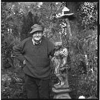 John Scarlett, retired smuggler between Northern Ireland and the Republic Of Ireland in 1950s, portraits, at home, Magheraveely, County Fermanagh