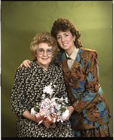 Ann Breen with her mother